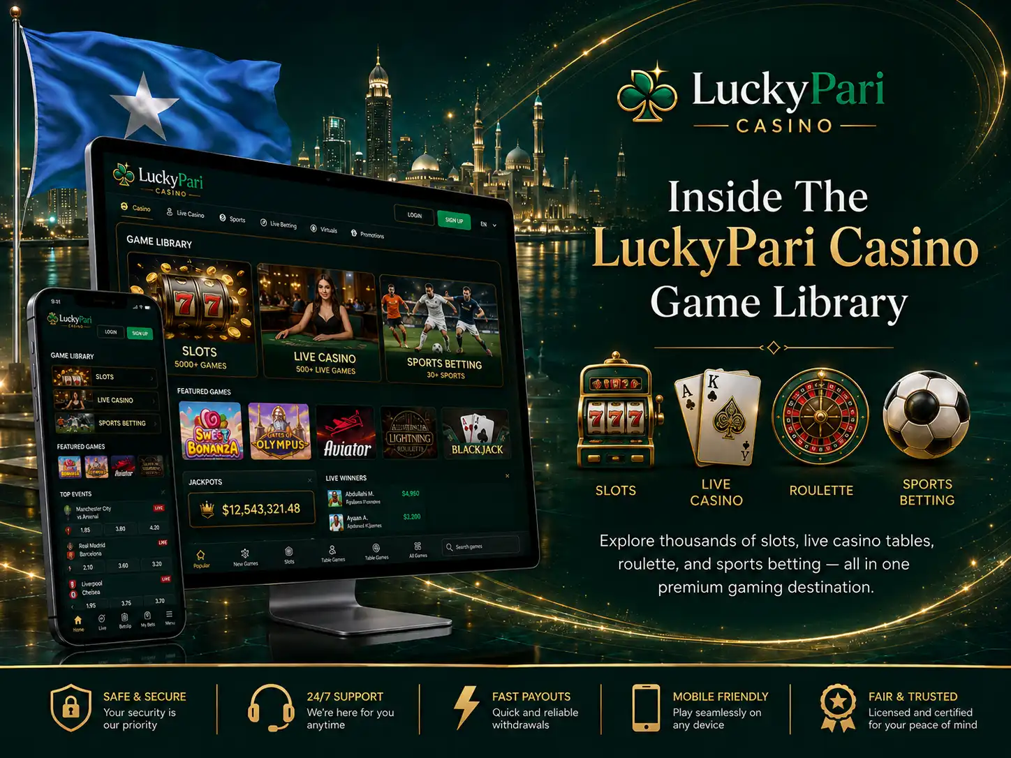 Inside The LuckyPari Casino Game Library